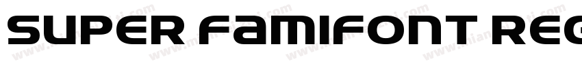 Super FamiFont Regular字体转换
